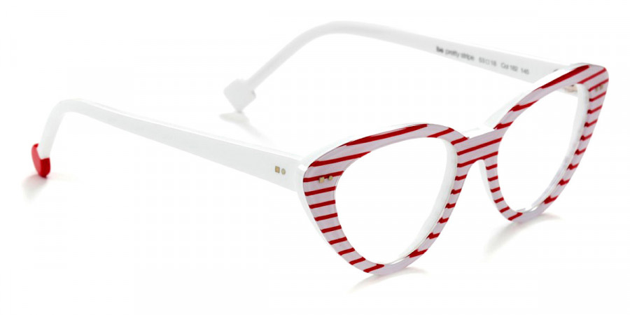 Color: Shiny Red Slim Stripes (182) - Sabine Be SBEPRESTRI182105153