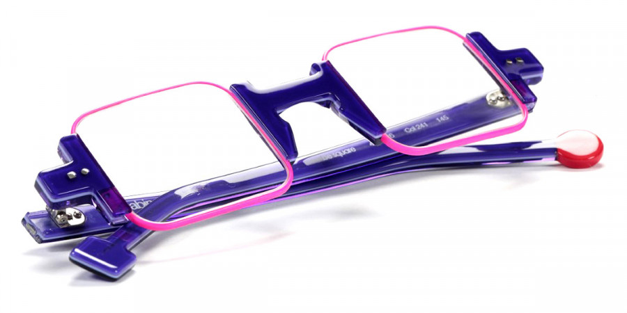 Sabine Be™ Be Square 241 42 - Shiny Purple/Satin Neon Pink