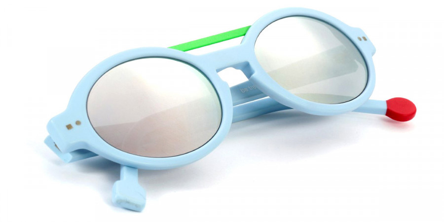 Sabine Be™ Be Trendy Sun 63 49 - Matte Baby Blue/Satin Neon Green