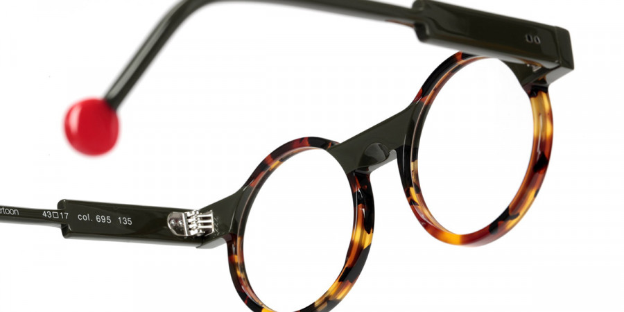 Color: Shiny Fawn Tortoiseshell/Shiny Khaki (695) - Sabine Be SBEMCAR695203243