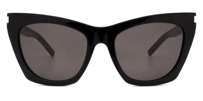 Saint Laurent SL 214 KATE 001 55 Black Sunglasses