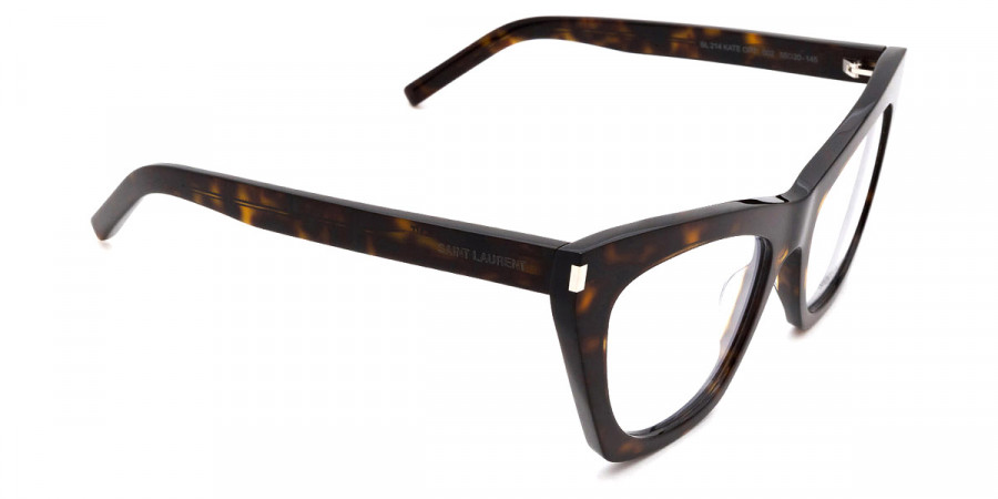 Color: Havana (002) - Saint Laurent SL214KATEOPT00255