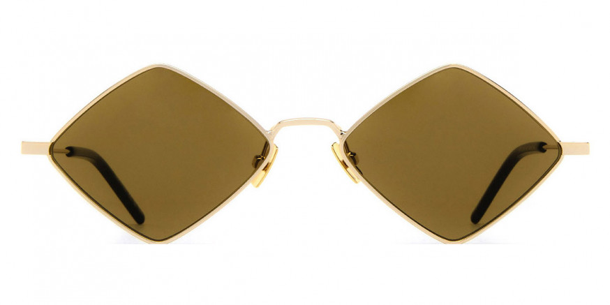 SL 302 Lisa Diamond Shaped Sunglasses in Brown - Saint Laurent