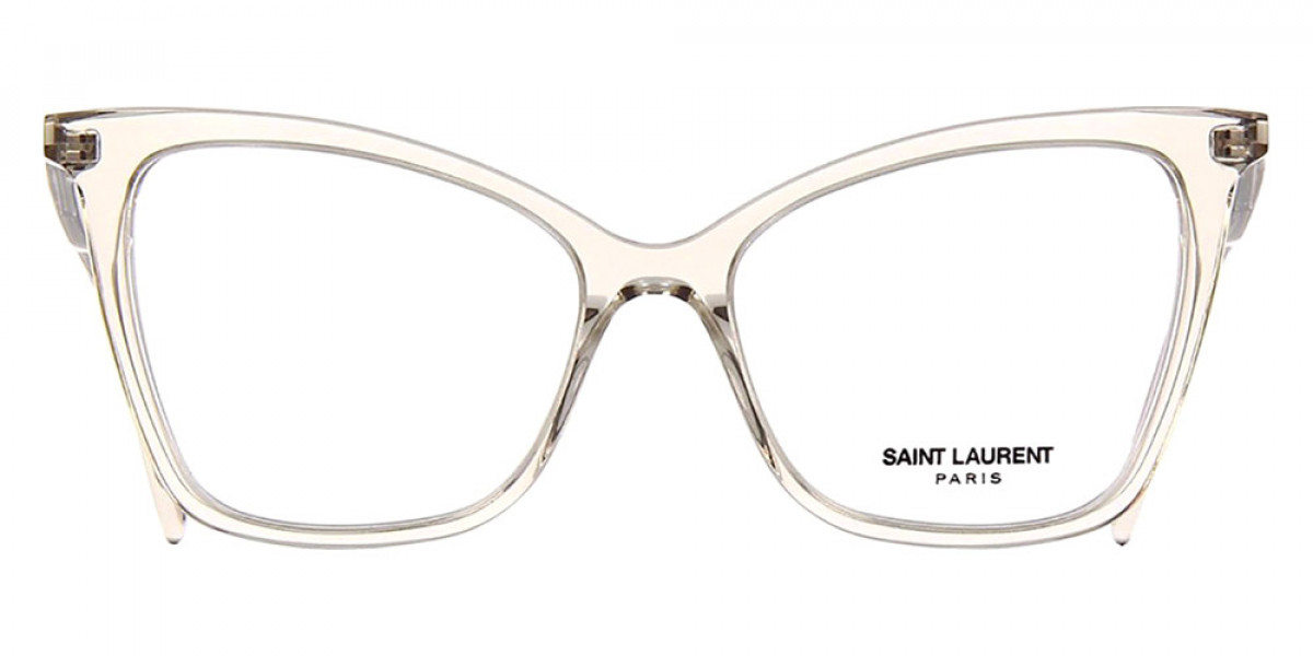 SL 386 Cat Eye Glasses in Black - Saint Laurent