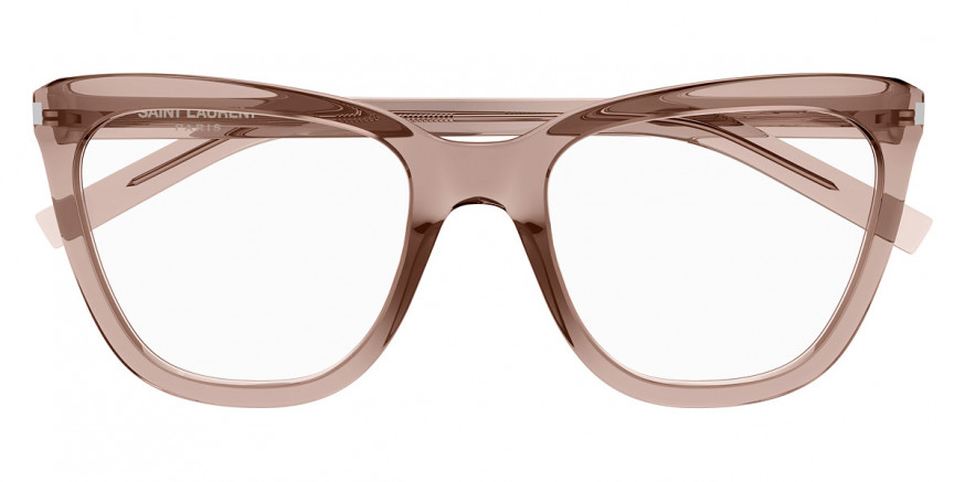 Saint Laurent™ Sl 548 Slim Opt 003 55 Brown Eyeglasses