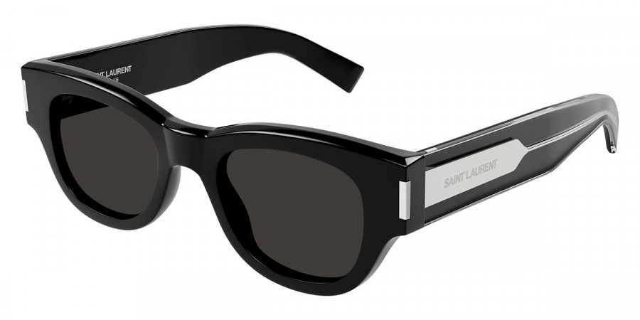 Color: Black/Crystal (001) - Saint Laurent SL57300149