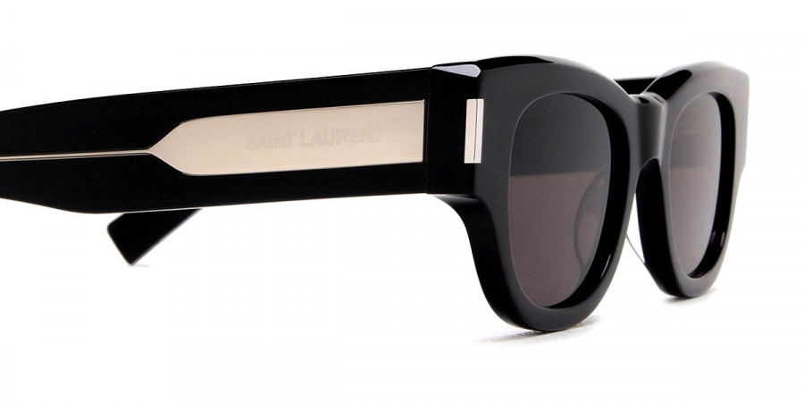 Color: Black/Crystal (001) - Saint Laurent SL57300149