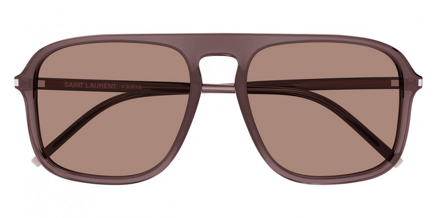 Saint Laurent™ SL 590 003 57 Brown Sunglasses