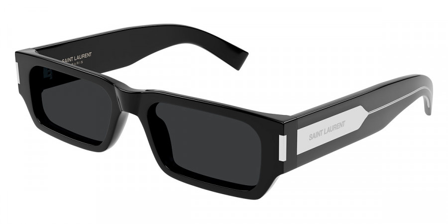 Color: Black/Crystal (001) - Saint Laurent SL66000154