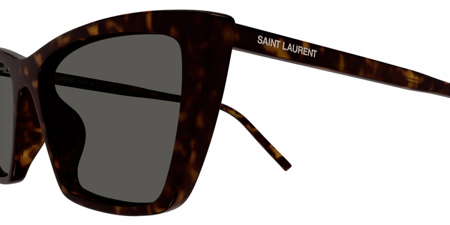 Color: Havana (002) - Saint Laurent SL737MICATHIN00254