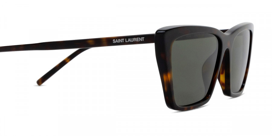 Color: Havana (002) - Saint Laurent SL737MICATHIN00254