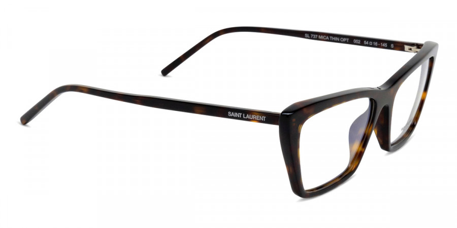 Color: Havana (002) - Saint Laurent SL737MICATHINOPT00254