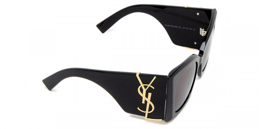 Color: Black (001) - Saint Laurent SLM119BLAZE00154