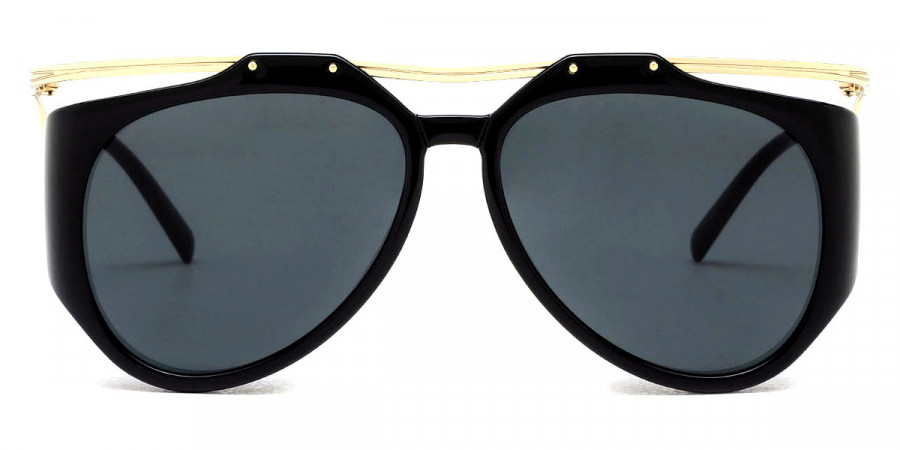 Saint Laurent™ SL M137 AMELIA 001 55 - Black/Gold