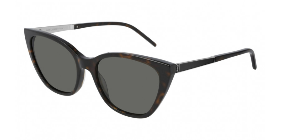 Color: Silver/Havana (002) - Saint Laurent SLM6900256