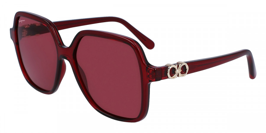 Color: Transparent Burgundy (612) - Salvatore Ferragamo SFGSF1083S61257