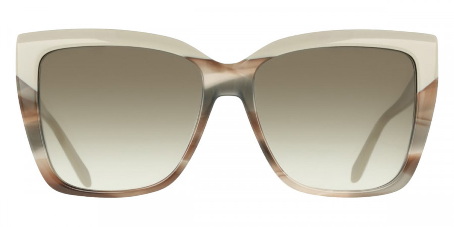 Salvatore Ferragamo™ SF1102S 251 58 - Beige/Beige Striped Tortoise