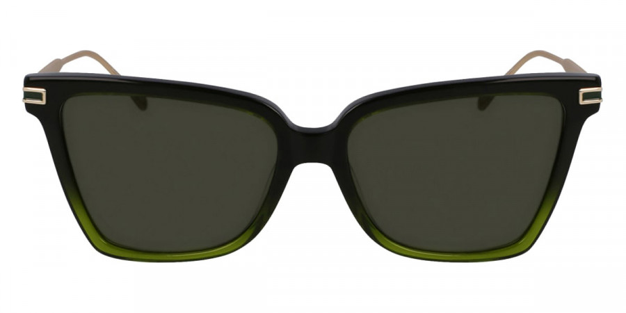 Salvatore Ferragamo™ SF2036S 316 56 - Gradient Transparent Dark Green