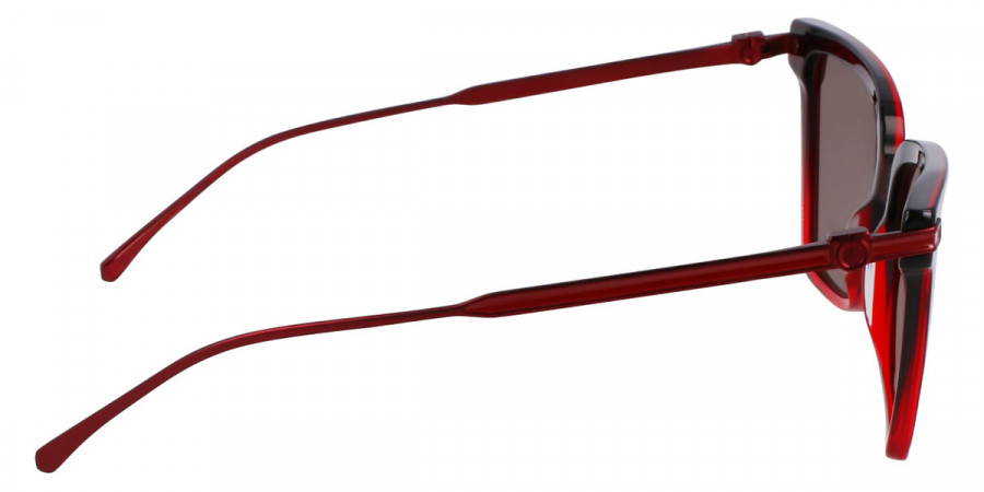 Color: Gradient Transparent Dark Red (615) - Salvatore Ferragamo SFGSF2036S61556