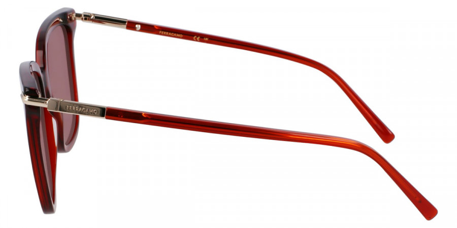 Color: Transparent Red (616) - Salvatore Ferragamo SFGSF2037S61656