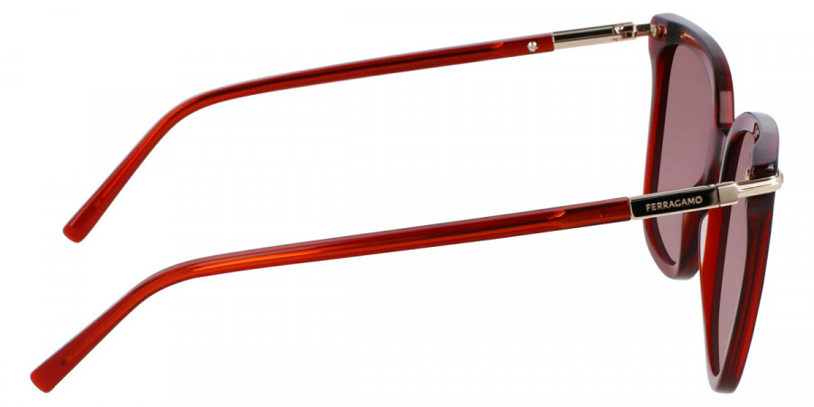 Color: Transparent Red (616) - Salvatore Ferragamo SFGSF2037S61656