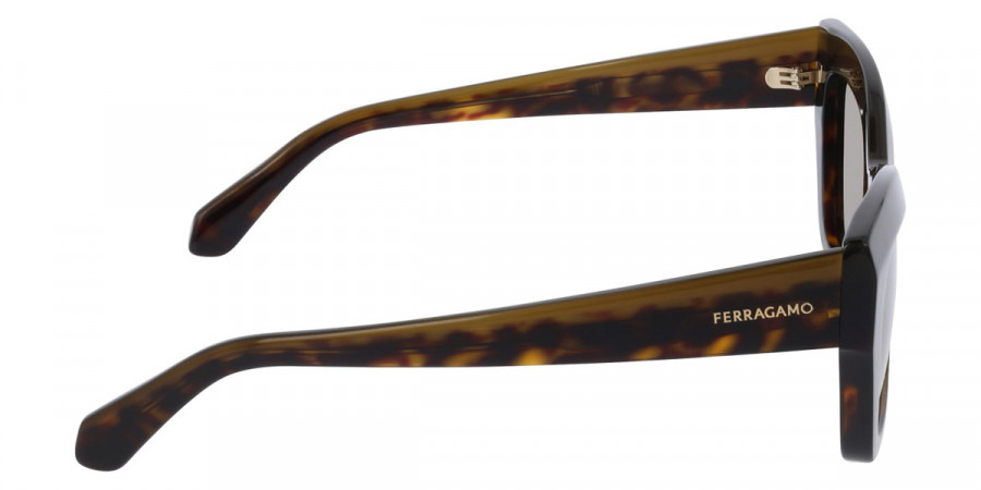 Color: Opaline Khaki/Dark Tortoise (338) - Salvatore Ferragamo SFGSF2065S33854