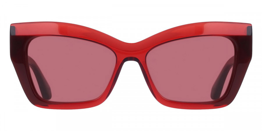 Salvatore Ferragamo™ SF2065S 613 54 - Transparent Red/Dark Red