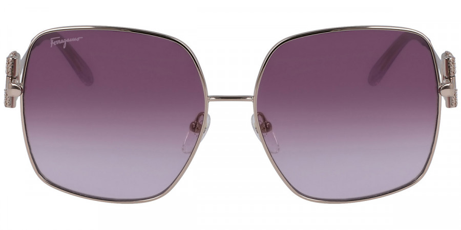 Salvatore Ferragamo™ SF243SR 691 59 - Rose Gold/Purple Gradient