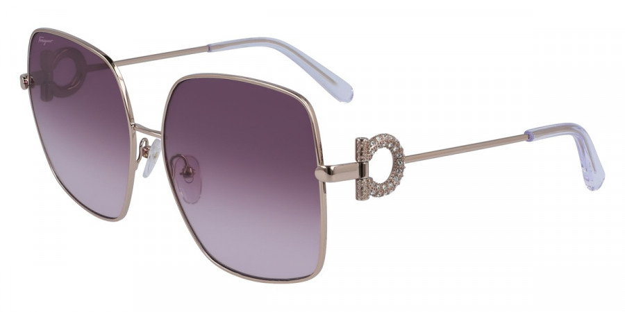 Color: Rose Gold/Purple Gradient (691) - Salvatore Ferragamo SFGSF243SR69159