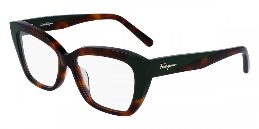 Salvatore Ferragamo™ SF2938 220 53 - Tortoise/Dark Green