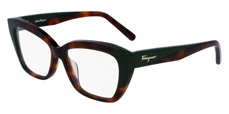 Salvatore Ferragamo™ SF2938LB 220 56 - Tortoise/Dark Green