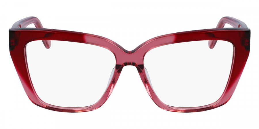 Salvatore Ferragamo™ SF2939N 617 54 - Transparent Burgundy/Antique Red