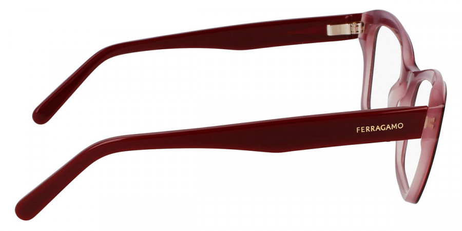 Color: Burgundy/Rose (614) - Salvatore Ferragamo SFGSF2951LB61455