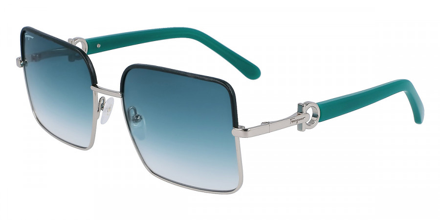 Salvatore Ferragamo™ SF302SL 047 60 - Silver/Petrol