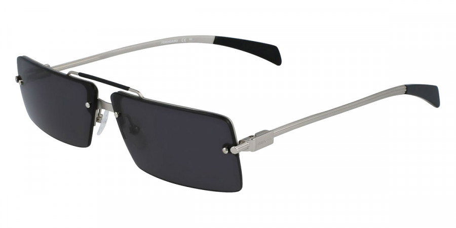 Color: Matte Silver/Black (042) - Salvatore Ferragamo SFGSF306S04265