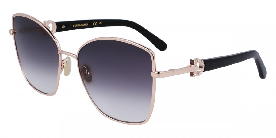 Color: Rose Gold/Gray Gradient (771) - Salvatore Ferragamo SFGSF312SR77160