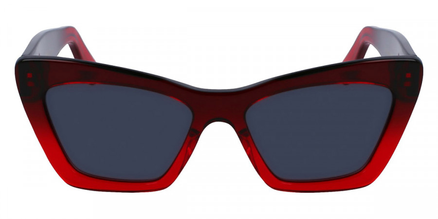 Salvatore Ferragamo™ SF929SN 615 55 - Transparent Dark Red Gradient