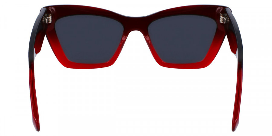 Color: Transparent Dark Red Gradient (615) - Salvatore Ferragamo SFGSF929SN61555