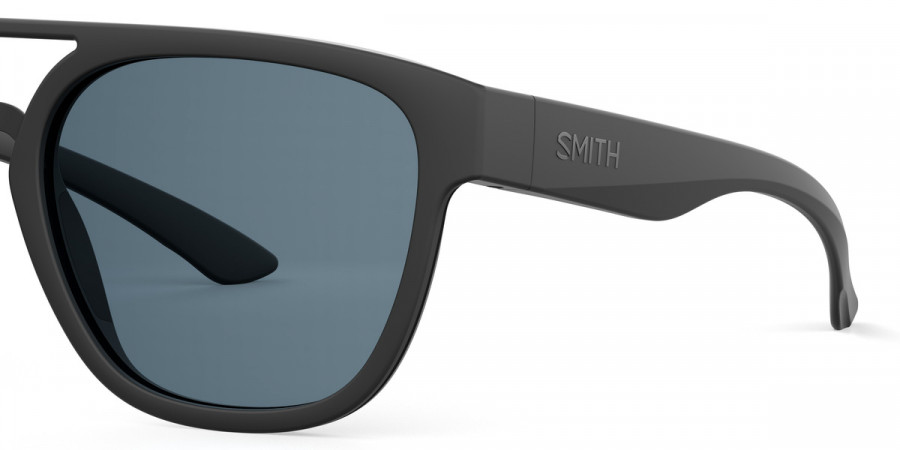 Color: Matte Black (00036N) - Smith SMTAgency00036N54