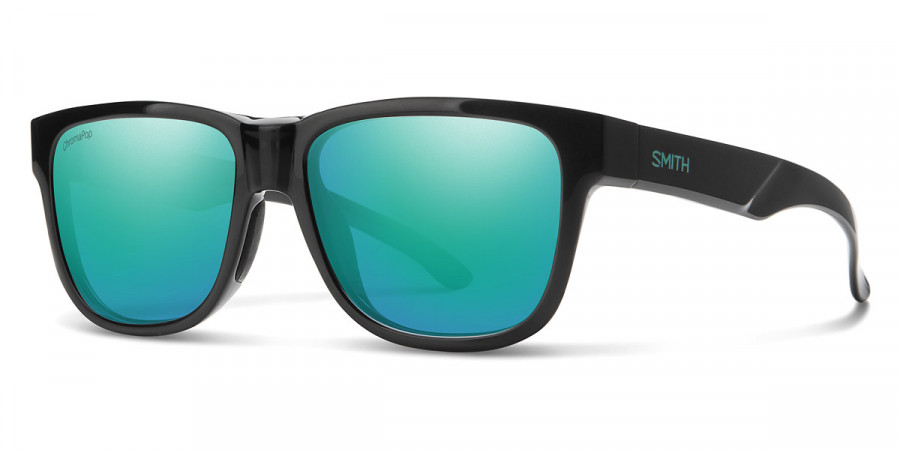 Color: Black Green (07ZJQG) - Smith SMTLowdownSlim207ZJQG53