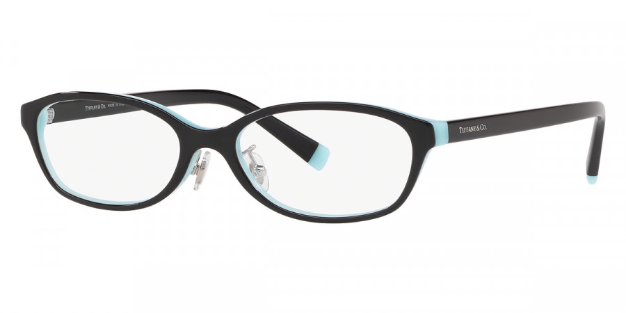 Color: Black on Tiffany Blue (8055) - Tiffany TF2182D805552