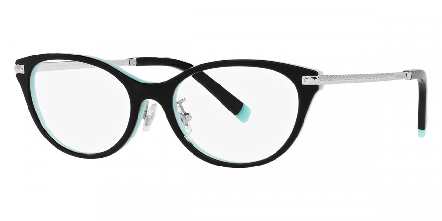 Color: Black on Tiffany Blue/Silver (8055) - Tiffany TF2210D805552