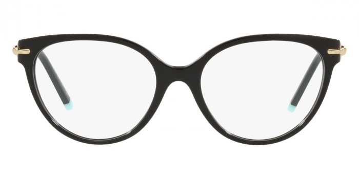 Tiffany™ TF2217 8055 53 Black on Tiffany Blue Eyeglasses