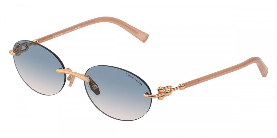 Tiffany™ TF3104D 621716 56 - Rose Gold/Opal Nude