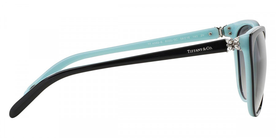 Color: Black on Tiffany Blue (80553C) - Tiffany TF4089B80553C58