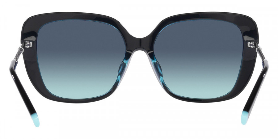 Color: Black on Crystal Tiffany Blue (82859S) - Tiffany TF4177F82859S57