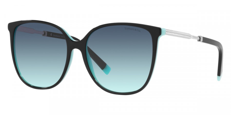 Color: Black on Tiffany Blue (80559S) - Tiffany TF418480559S57