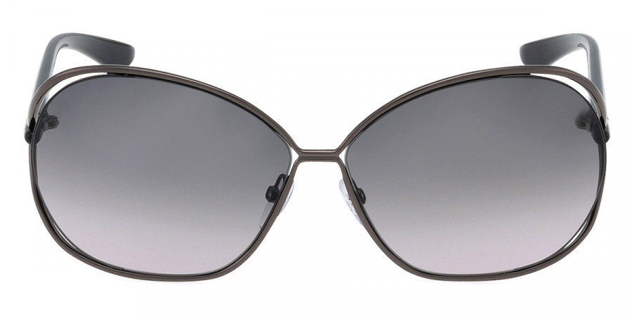 Tom Ford™ Carla FT0157 08B 66 - Shiny Gunmetal