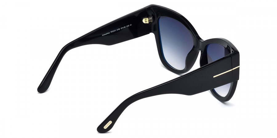 Color: Shiny Black (01B) - Tom Ford FT0371Anoushka01B57