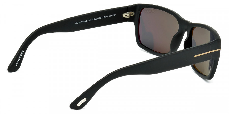 Color: Matte Black (02D) - Tom Ford FT0445Mason02D58